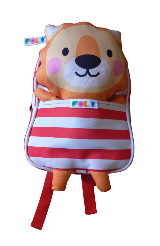 Mochila Rayas con León